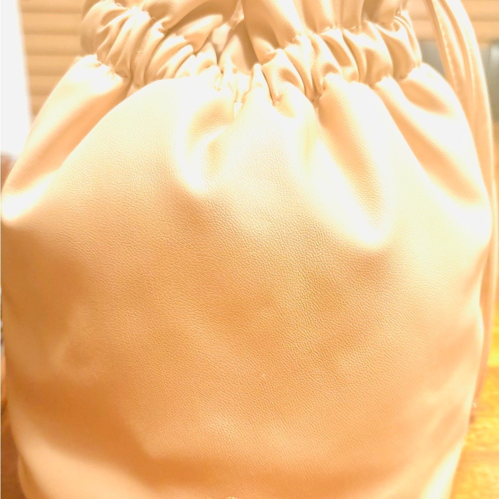 Elegant Tan Drawstring Women's bag~ Victoria Secret
